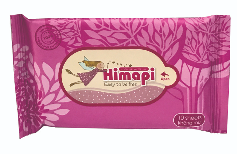 Khăn ướt Himapi (gói 20 tờ)